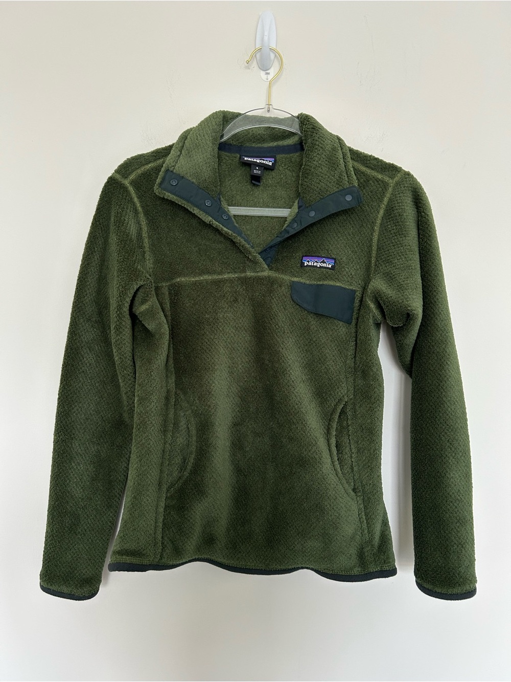 Patagonia Women's Re-Tool Snap-T® Pullover Size Small Green